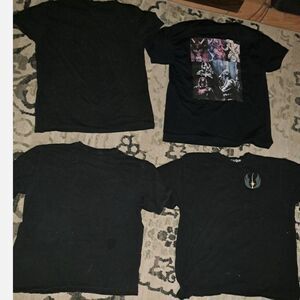 4 Vintage Star Wars Adult Tee's in Size Large May The Force Be With YOU!